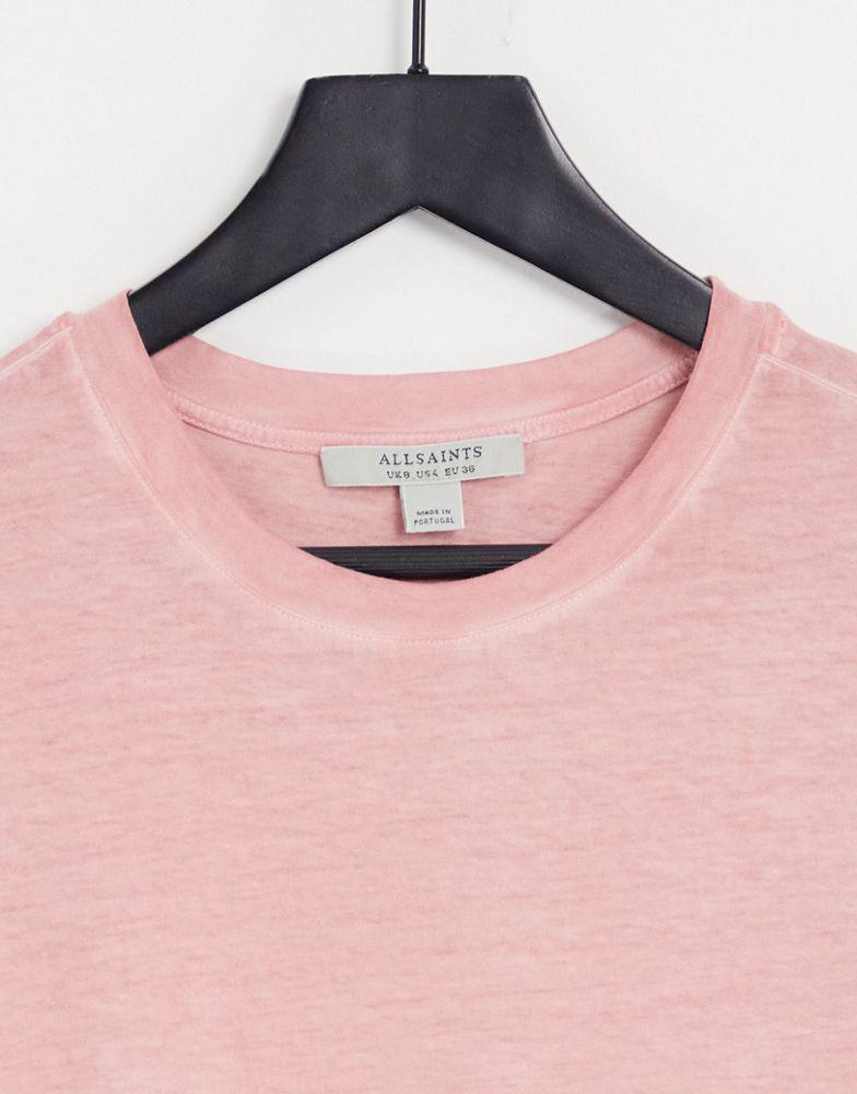 AllSaints Anna t-shirt in pastel pink商品第4张图片规格展示