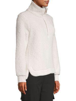 商品Calvin Klein|Plush Half-Zip Pullover Jacket,价格¥185,第5张图片详细描述