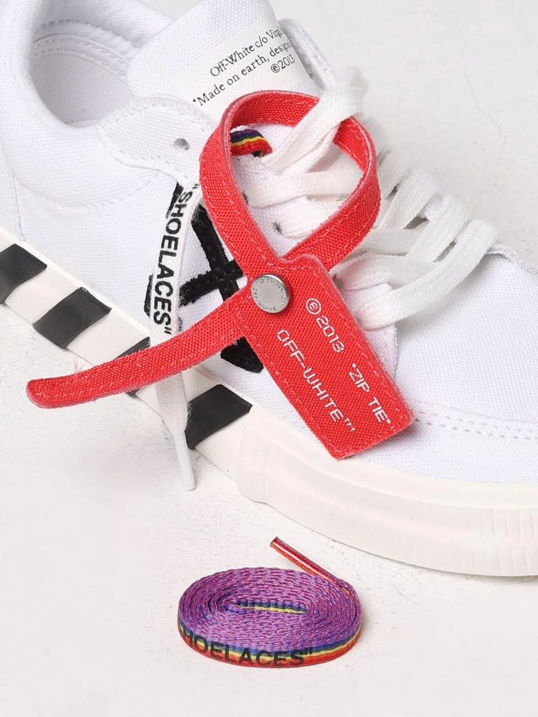 商品Off-White|Off-White Vulcanized sneakers in canvas,价格¥2119,第4张图片详细描述
