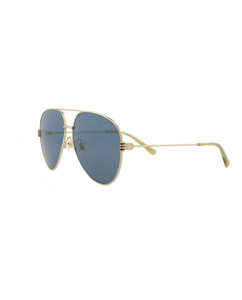 商品Gucci|Aviator-Frame Metal Sunglasses,价格¥1109,第2张图片详细描述