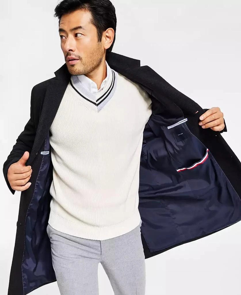 商品Tommy Hilfiger|Tommy Hilfiger 男士羊绒大衣,价格¥920,第2张图片详细描述