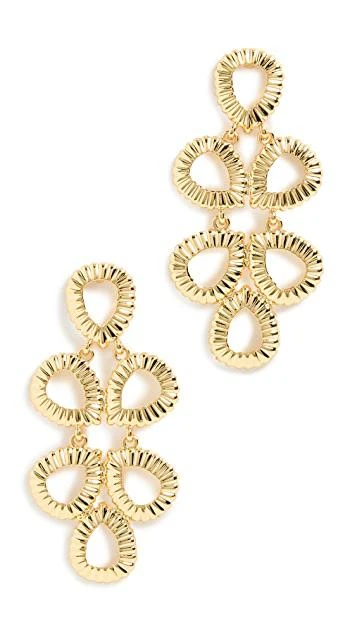 商品Shashi|Trellis Earrings,价格¥589,第4张图片详细描述