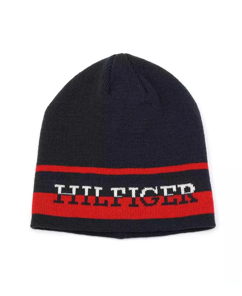 商品Tommy Hilfiger|Big Boys Split Monotype Hat And Gloves Set,价格¥72,第2张图片详细描述