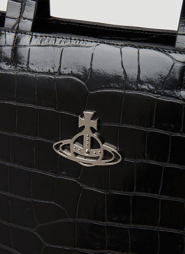 商品Vivienne Westwood|Monaco Tote Bag in Black,价格¥3626,第6张图片详细描述