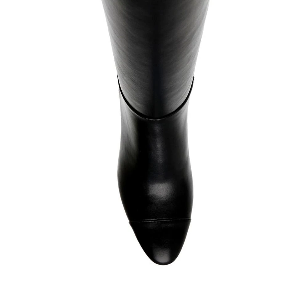 商品Anne Klein|Women's Spencer Almond Toe Knee High Wide Calf Boots,价格¥446,第4张图片详细描述