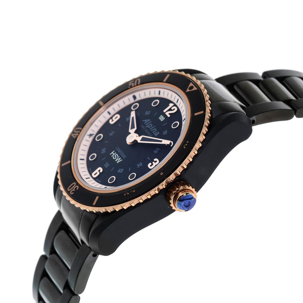 Alpina Horological Smartwatch Fibre Glass Quartz Women's Watch AL-281BY3V4B商品第2张图片规格展示