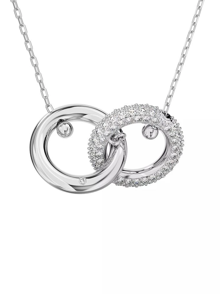 商品Swarovski|Dextera Rhodium-Plated & Swarovski Crystal Pendant Necklace,价格¥1342,第5张图片详细描述