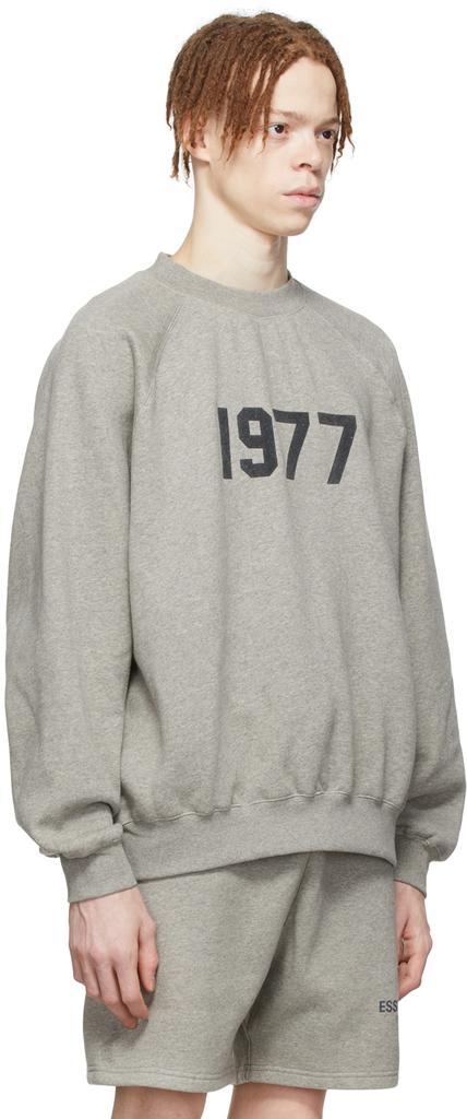 商品Essentials|灰色1977卫衣,价格¥420详情, 第4张图片描述