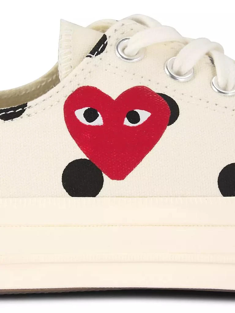 CdG PLAY x Converse Unisex Chuck Taylor All Star Polka Dot Low-Top Sneakers 商品