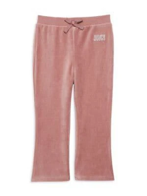 商品Juicy Couture|Little Girl’s 2-Piece Velour Track Set,价格¥260,第3张图片详细描述