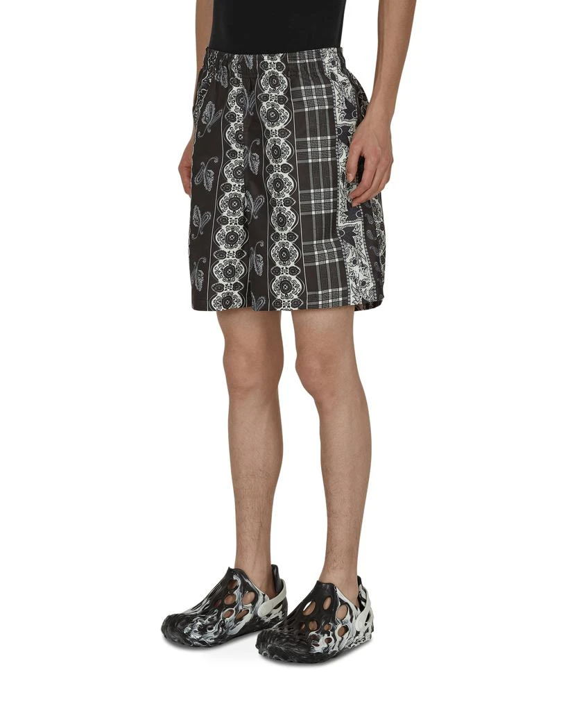 商品STUSSY|Paisley Plaid Water Shorts Black,价格¥221,第2张图片详细描述