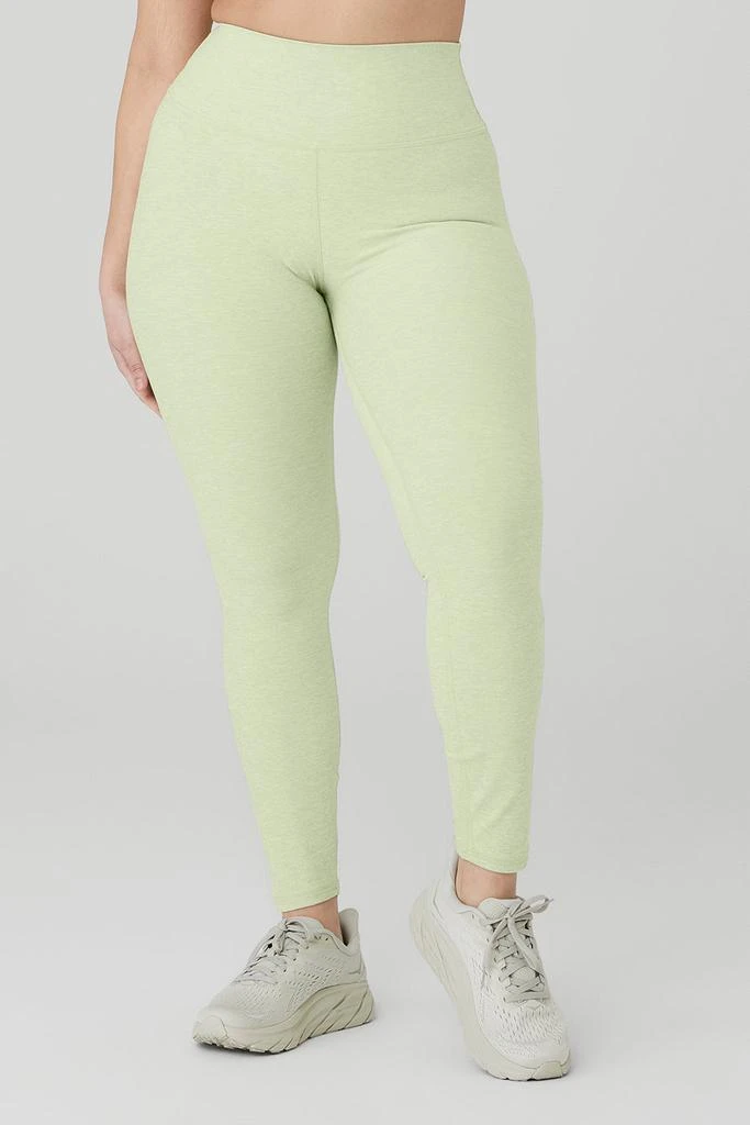 Alosoft High-Waist 7/8 Highlight Legging - Iced Green Tea Heather 商品