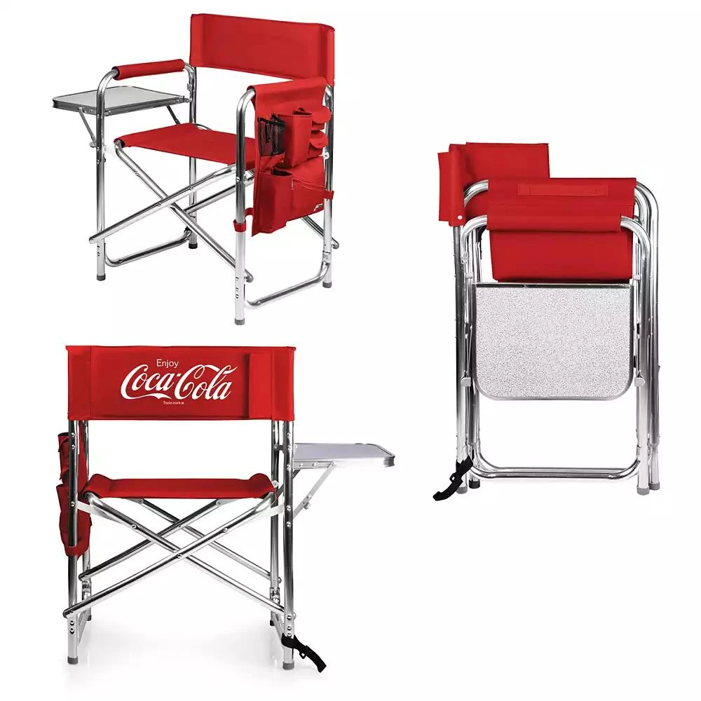 商品ONIVA|by Picnic Time Coca-Cola Portable Folding Sports Chair,价格¥953,第2张图片详细描述