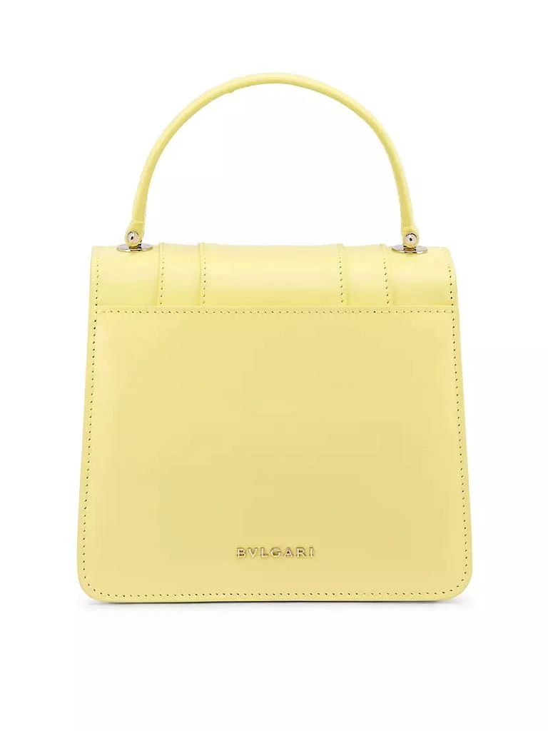 商品BVLGARI|Small Serpenti Leather Top Handle Bag,价格¥28103,第3张图片详细描述