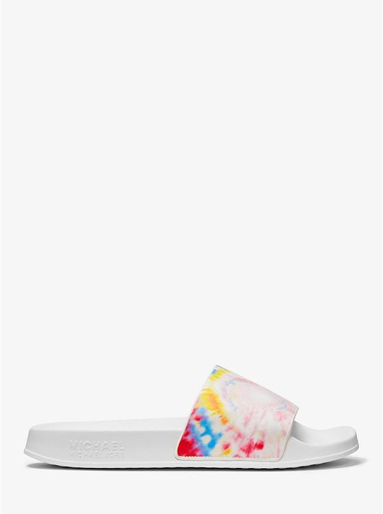 商品Michael Kors|Gilmore Tie Dye Slide Sandal,价格¥334,第4张图片详细描述