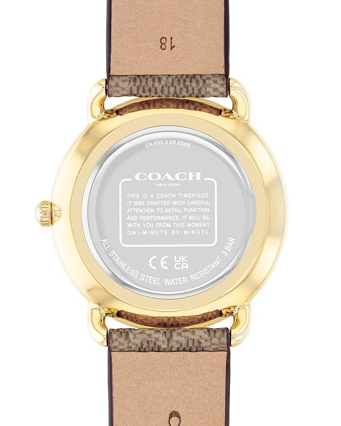 商品Coach|Elliot Watch, 36mm,价格¥1126,第3张图片详细描述