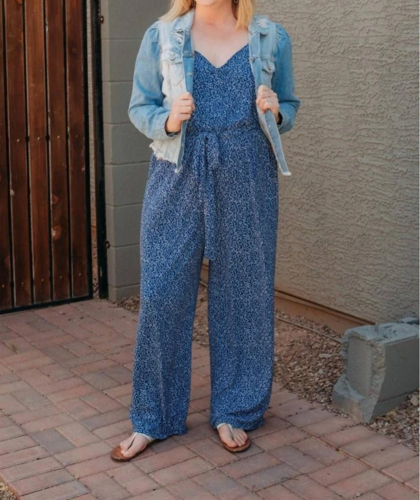 商品GILLI|Gilli - Tie-waist Sleeveless Jumpsuit,价格¥406,第3张图片详细描述