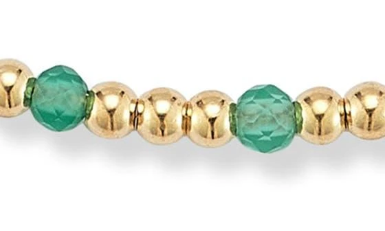 14K Gold Beaded Bracelet 商品