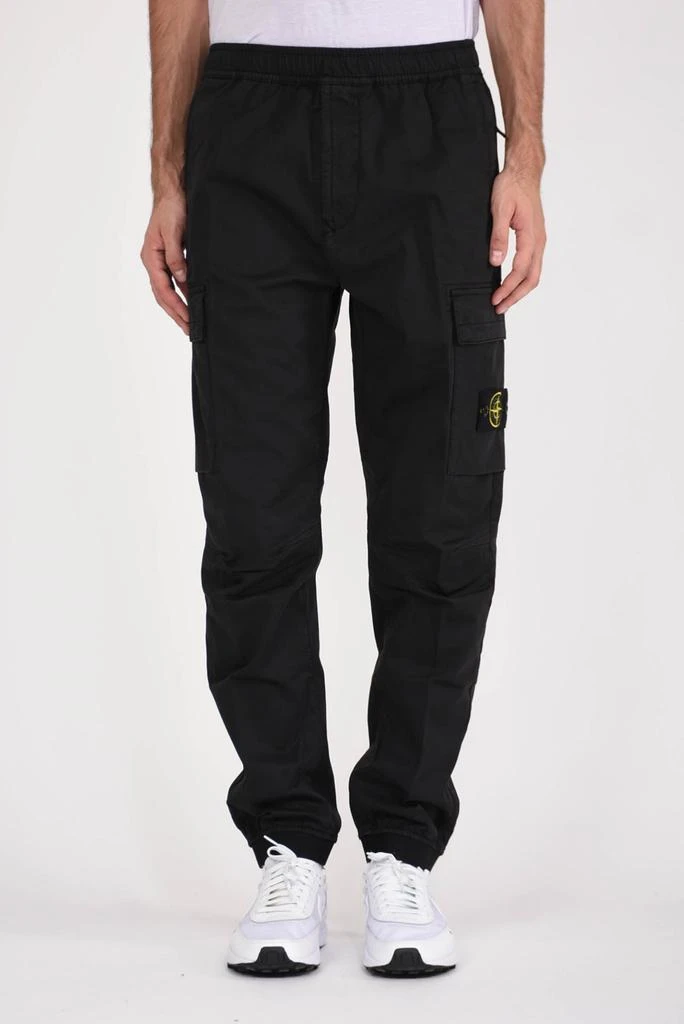 商品Stone Island|Stone Island cotton cargo pants,价格¥2837,第1张图片