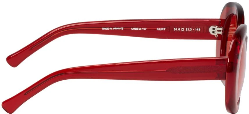 商品Ambush|Red Kurt Sunglasses,价格¥1596,第2张图片详细描述