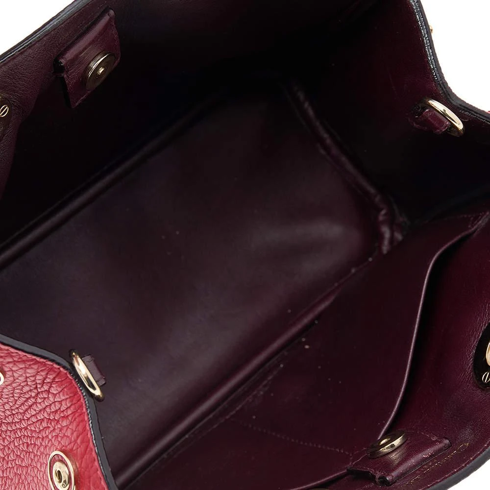 Dior Red Leather Mini Diorissimo Tote 商品