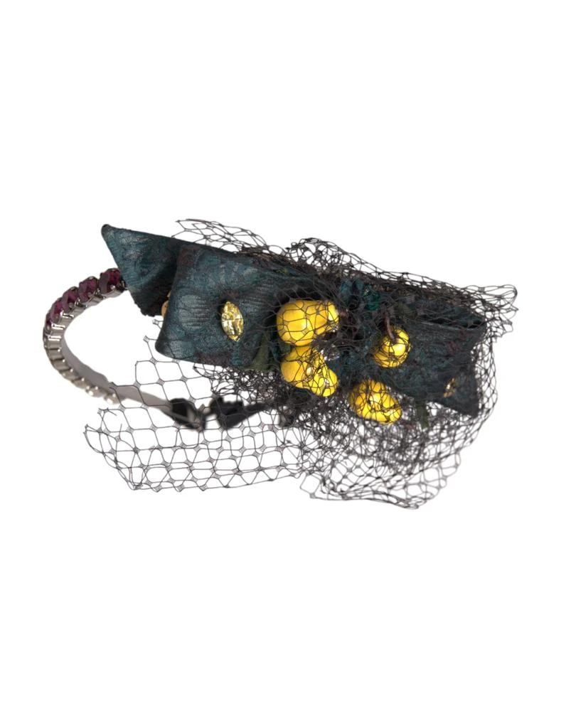 商品Dolce & Gabbana|Lemons Sicily  Crystal Net Headband Women's Diadem,价格¥10358,第2张图片详细描述