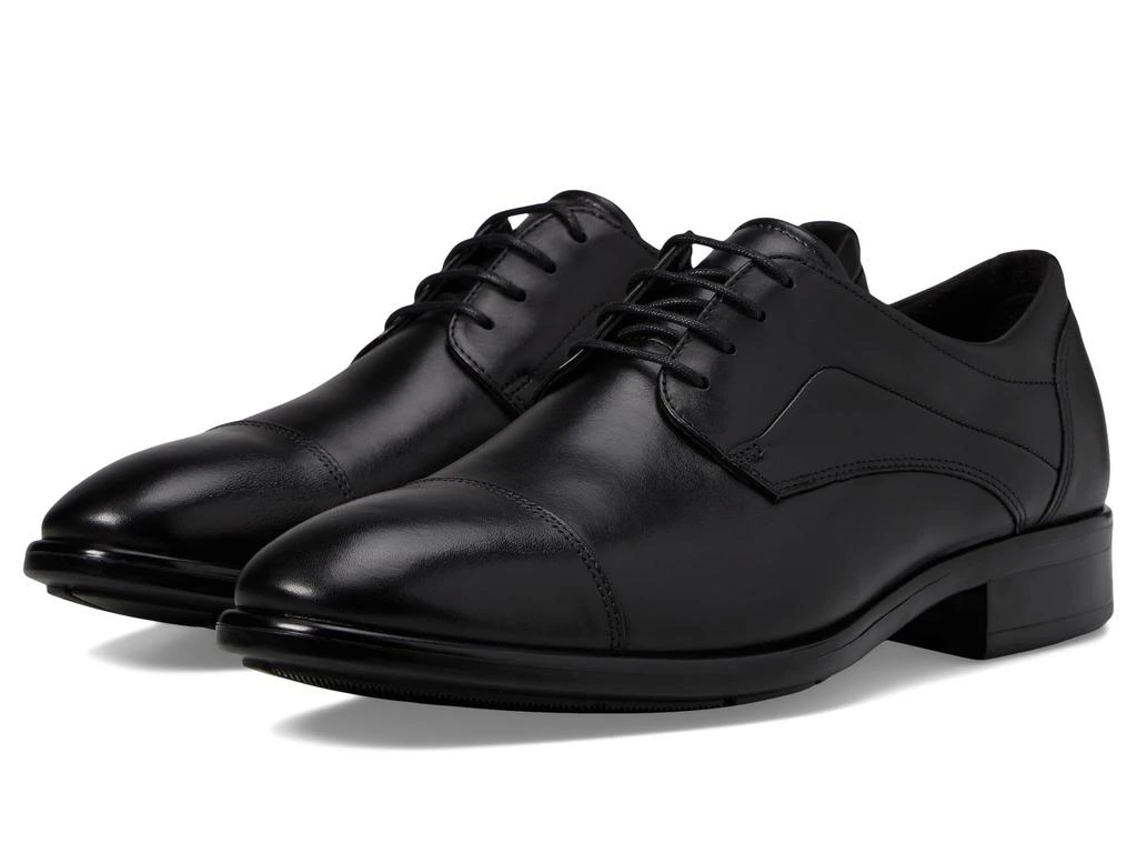 商品ECCO|Citytray Cap Toe Tie,价格¥1278,第1张图片