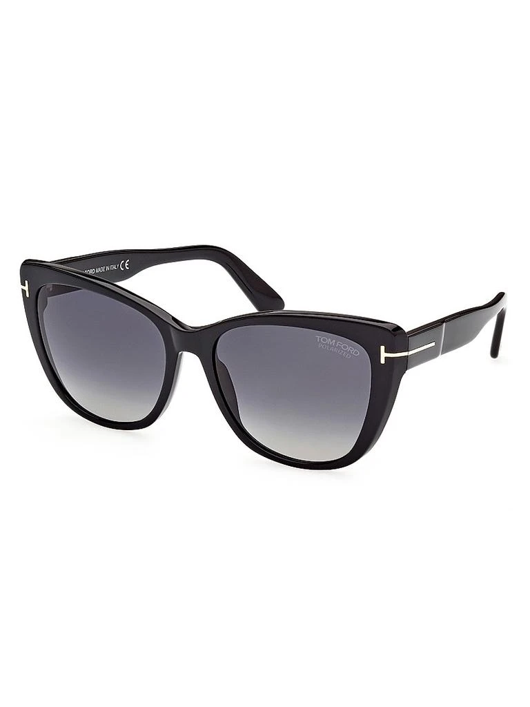 商品Tom Ford|Nora 57MM Cat Eye Sunglasses,价格¥3675,第2张图片详细描述