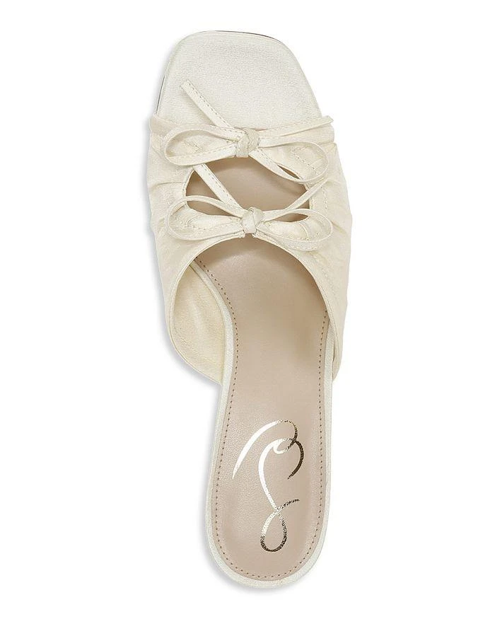 商品Sam Edelman|Women's Pia Square Toe Double Bow Mid Heel Sandals,价格¥592,第2张图片详细描述