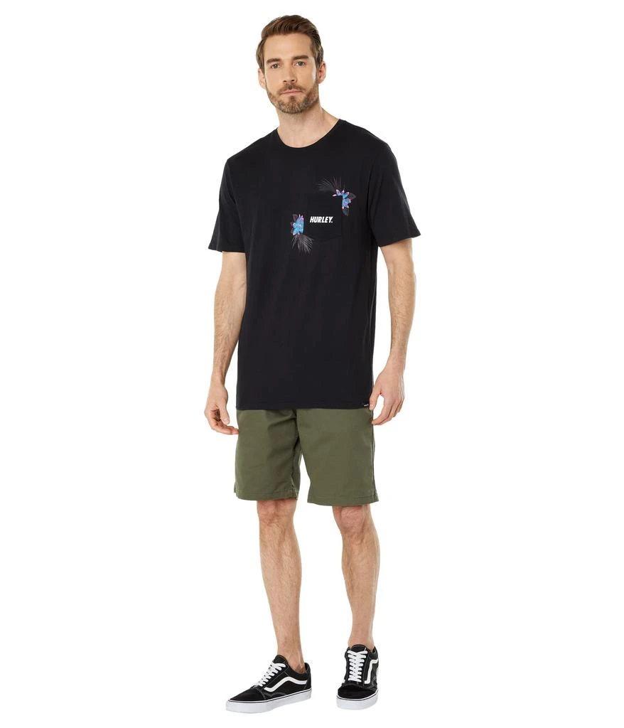 商品Hurley|Alomoana Fastlane Pocket Short Sleeve Tee,价格¥228,第4张图片详细描述