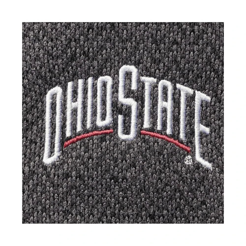 商品Columbia|Women's Black Ohio State Buckeyes Darling Days Raglan Fleece Pullover Hoodie,价格¥640,第3张图片详细描述