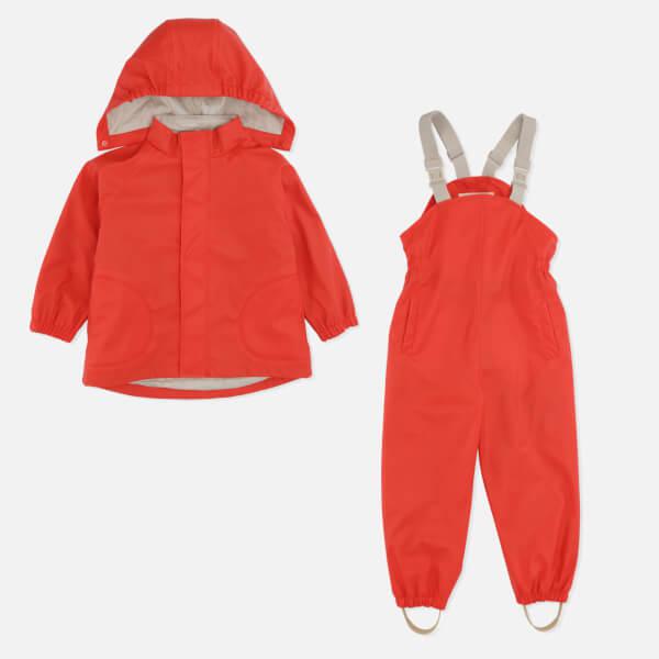 Konges Sløjd | Konges Sløjd Girls' Rainy Palme Rainwear Set - Fiery Red 186.85元 商品图片