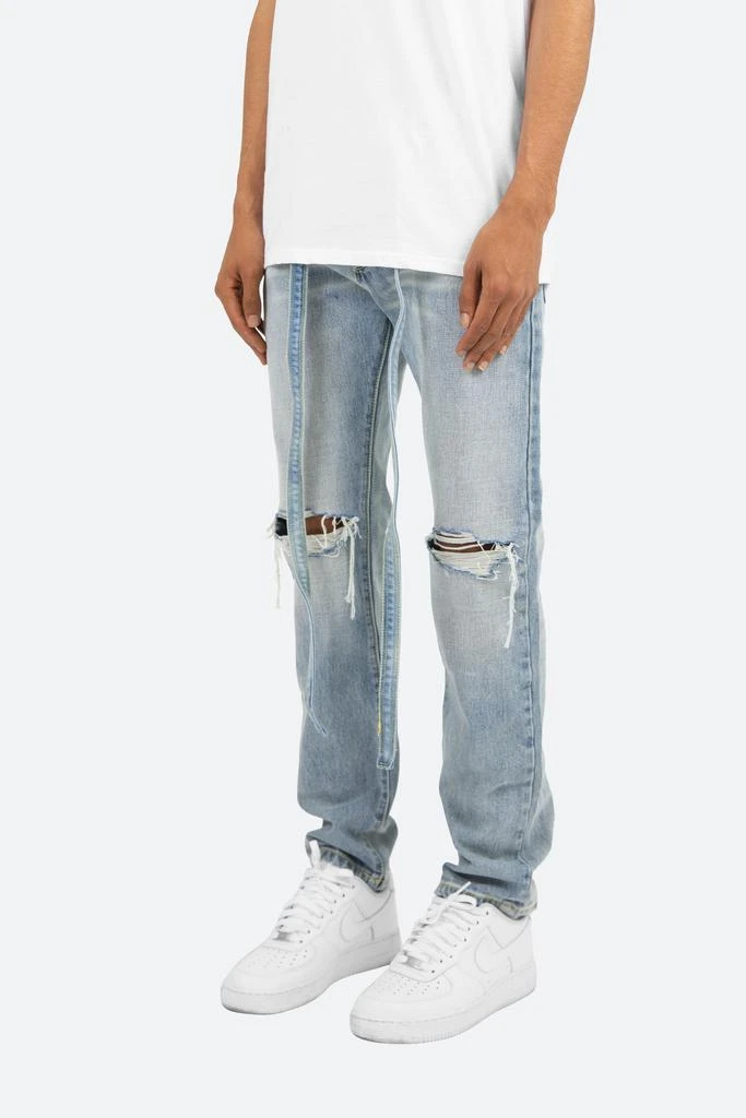 商品MNML|D3 Straight Denim - Light Blue,价格¥513,第2张图片详细描述