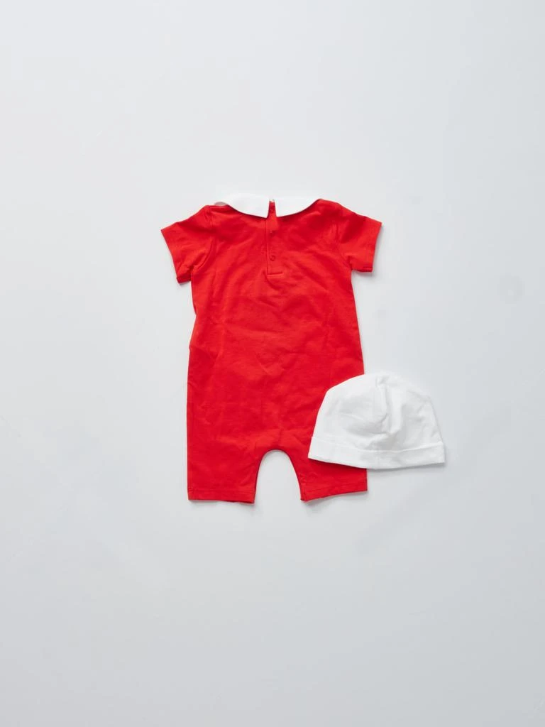 商品Moschino|Moschino Cotton Romper+ Hat Jump Suit,价格¥1176,第2张图片详细描述
