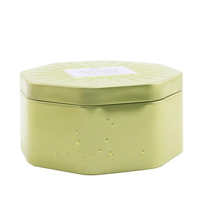 Voluspa 三烛芯八边形装饰罐香薰蜡烛 - 秘鲁柠檬花园 340g/12oz商品第2张图片规格展示