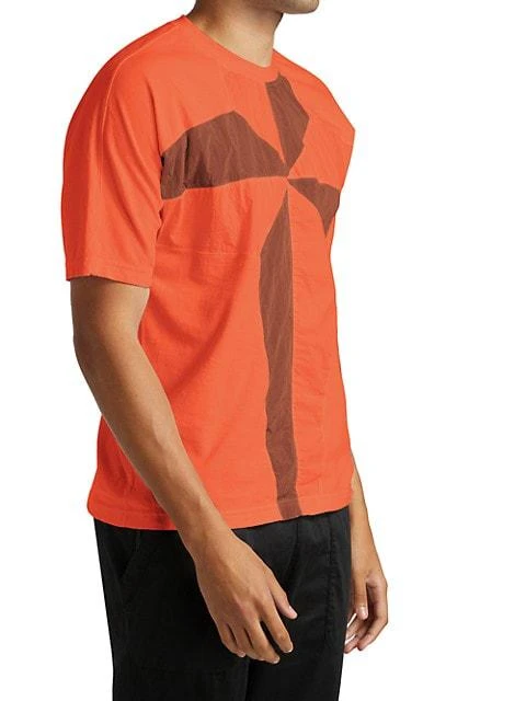 商品Stone Island|Geometric Compass Short-Sleeve T-Shirt,价格¥1101,第4张图片详细描述
