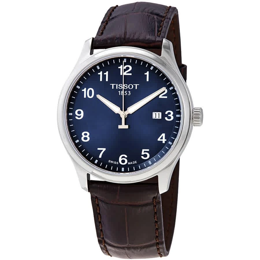 商品Tissot|Tissot XL Classic Quartz Blue Dial Mens Watch T116.410.16.047.00,价格¥1391,第1张图片