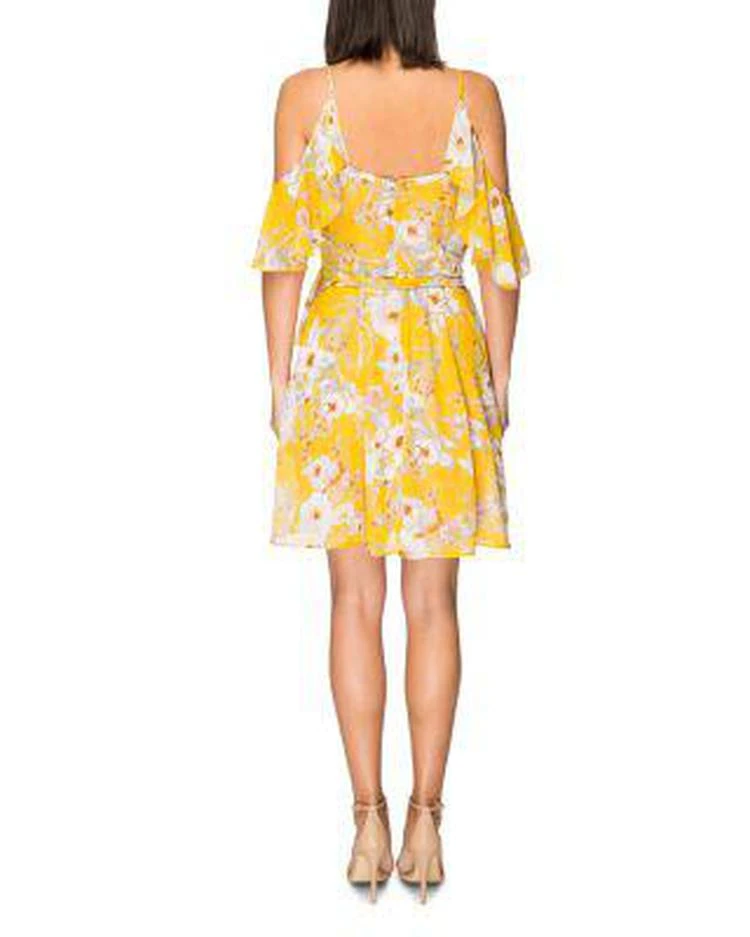 商品B Collection by Bobeau|Stello Cold-Shoulder Floral-Print Dress,价格¥211,第2张图片详细描述