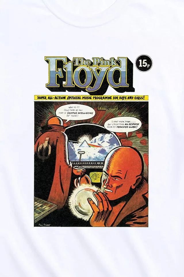 商品Urban Outfitters|Pink Floyd UK Comic Tee,价格¥265,第2张图片详细描述