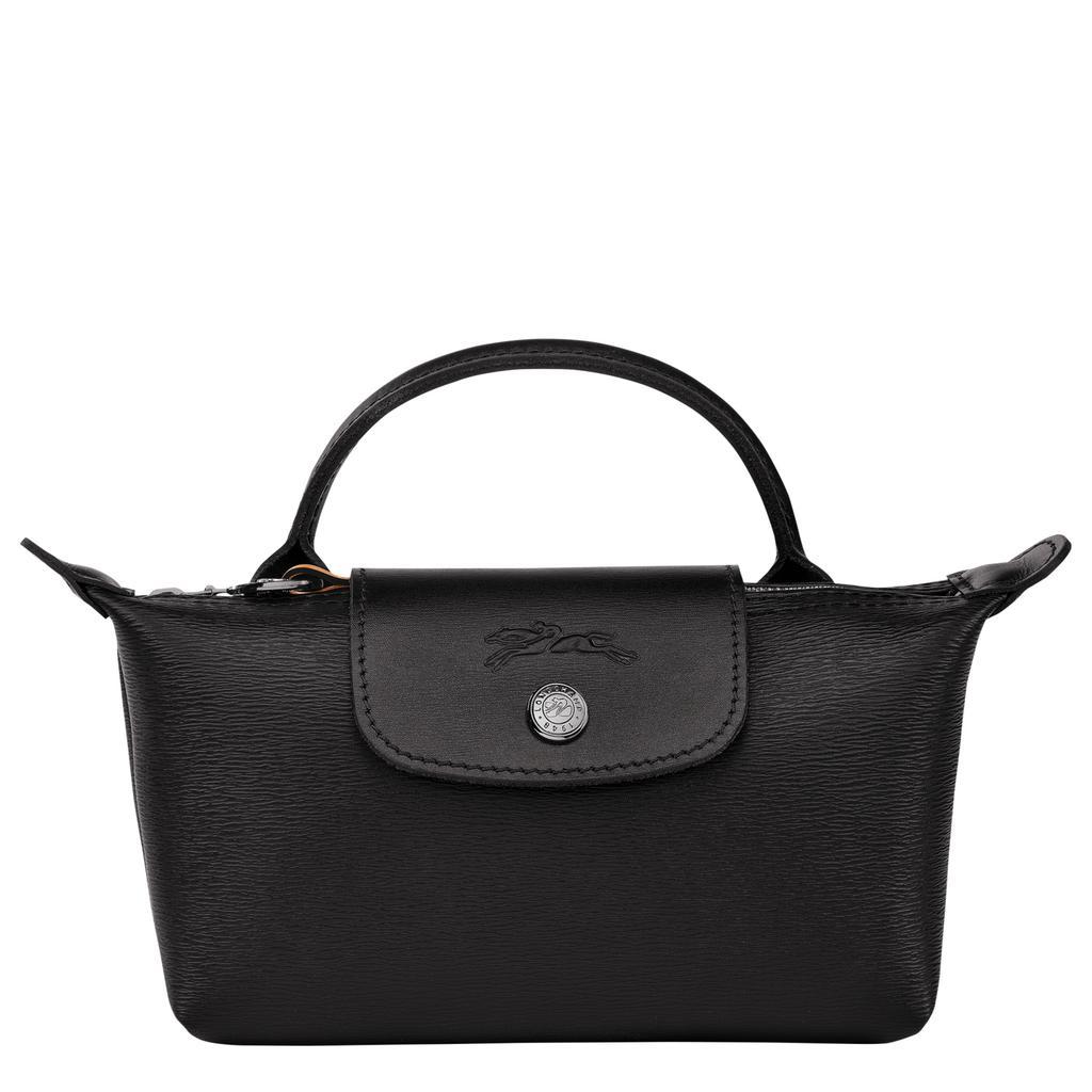 商品Longchamp|女式 Le Pliage City 黑色饺子包,价格¥723,第1张图片