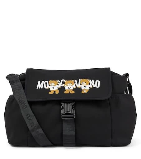 商品Moschino|Teddy Bear妈咪包与外出更换垫套装,价格¥3899,第1张图片