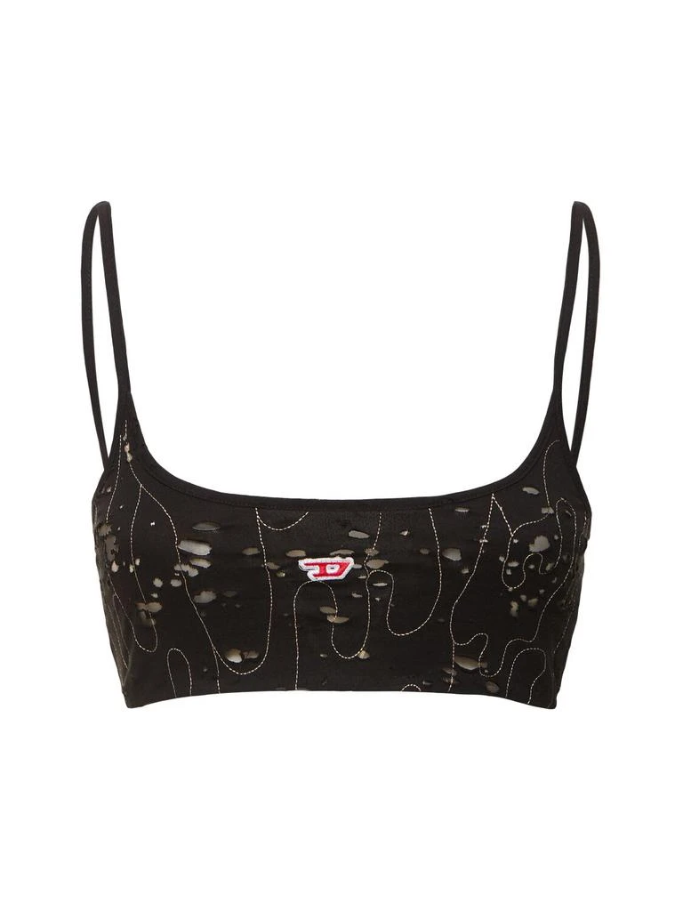 商品Diesel|Embroidered Tulle Bra Top,价格¥841,第1张图片