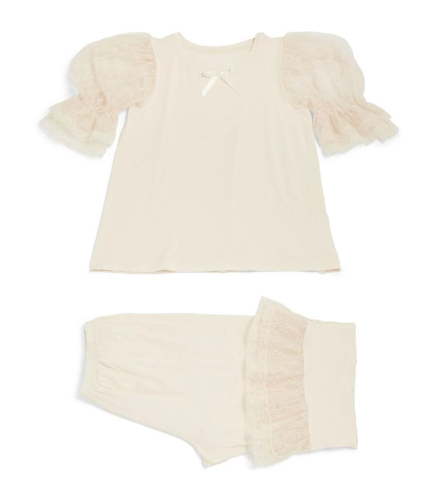 商品Amiki|Lace-Trim Agatha Pyjamas (2-12 Years),价格¥1144,第1张图片