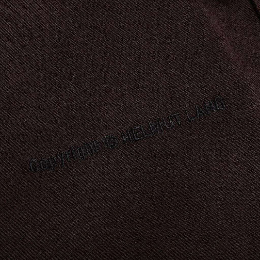 商品Helmut Lang|Helmut Lang Brushed Twill Shirt - Fig,价格¥2406,第4张图片详细描述