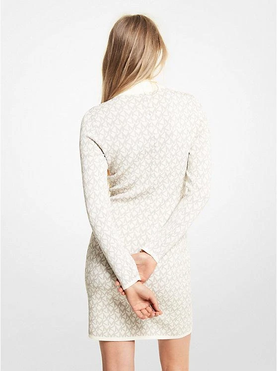 商品Michael Kors|Logo Jacquard Mock Neck Dress,价格¥333,第2张图片详细描述