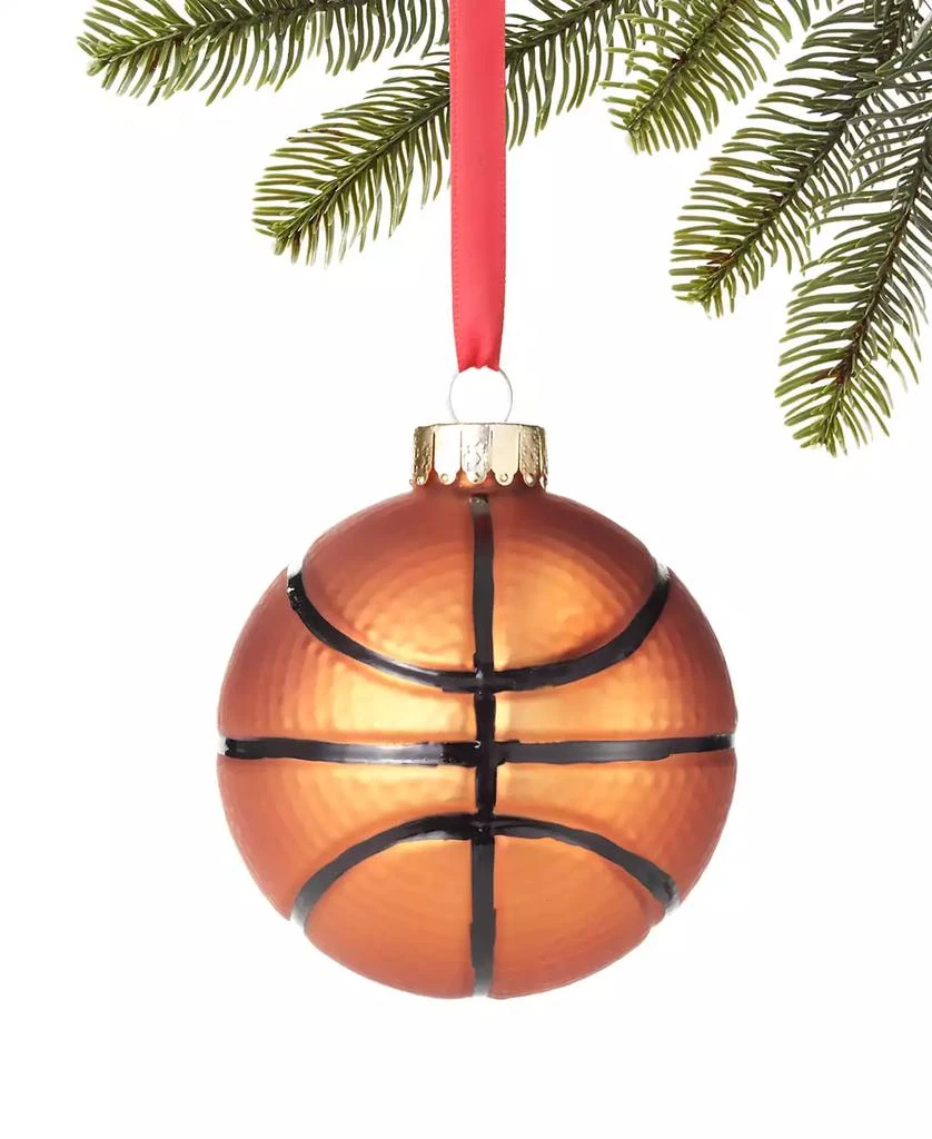 商品Holiday Lane|Sports & Hobbies Basketball Ball Ornament, Exclusively at Macy's,价格¥37,第2张图片详细描述