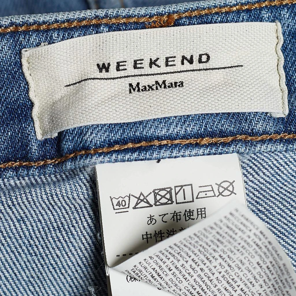 商品[二手商品] Weekend Max Mara|Weekend Max Mara Indigo Denim W21 Cropped Jeans Waist 30" ,价格¥806,第4张图片详细描述
