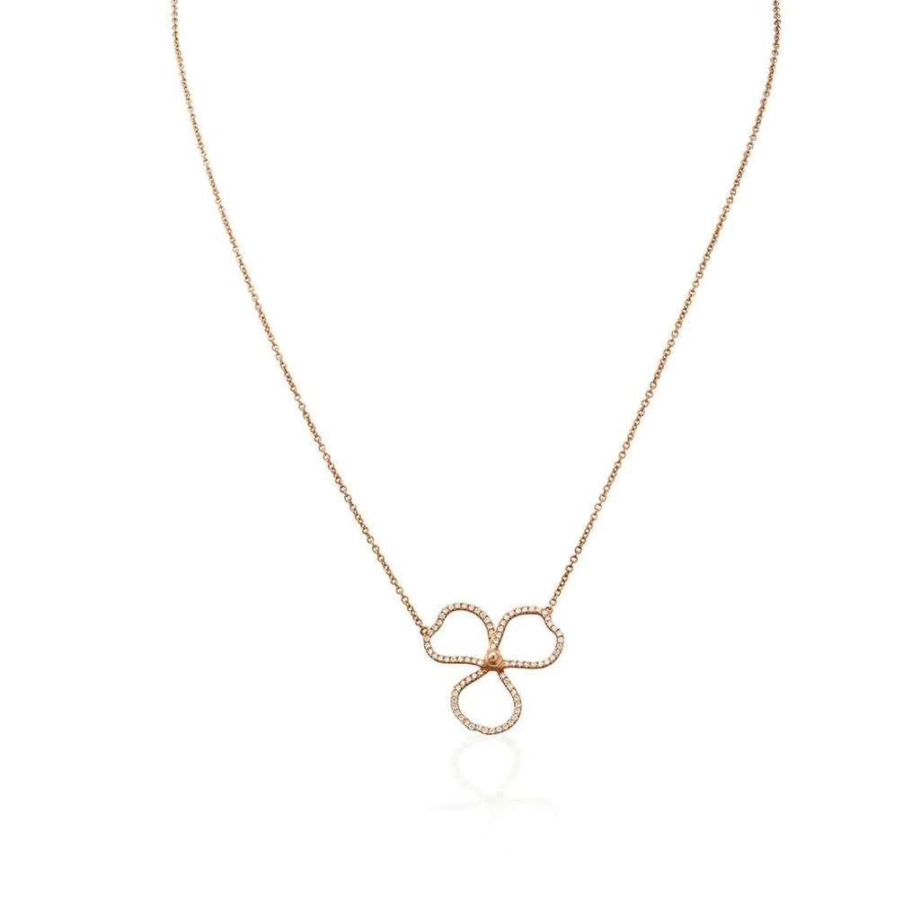 商品Tiffany & Co.|Diamond Open Flower Pendant,价格¥20994,第1张图片