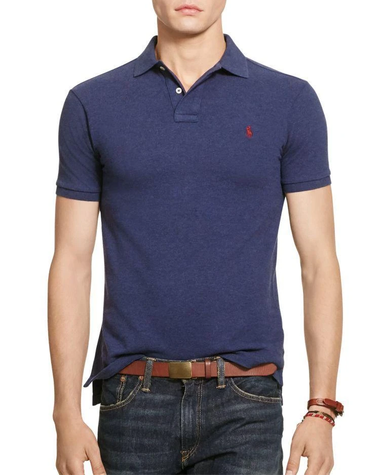 商品Ralph Lauren|小马标修身Polo衫,价格¥262,第1张图片