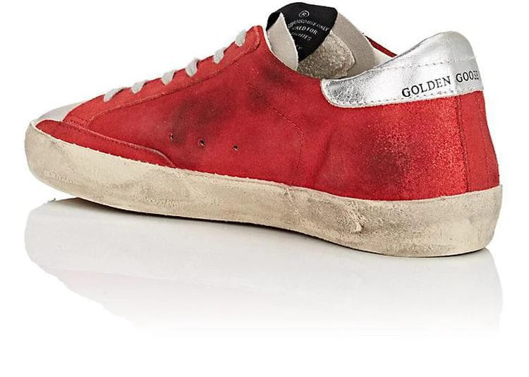 商品Golden Goose|Women's Superstar Suede Sneakers,价格¥1926,第3张图片详细描述